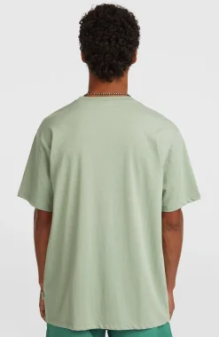 Homme O'Neill T-Shirts|Protection Anti-Uv-HommesT-shirt Melange Front-Print| Vert