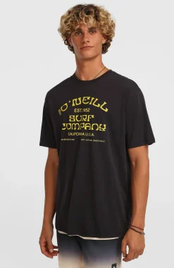 Homme O'Neill T-Shirts|Protection Anti-Uv-HommesT-shirt Muir| Noire