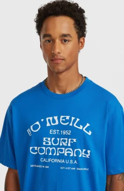 Homme O'Neill T-Shirts|Protection Anti-Uv-HommesT-shirt Muir| Bleu