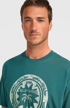 Homme O'Neill T-Shirts|Protection Anti-Uv-HommesT-shirt Must-Have Graphic| Vert