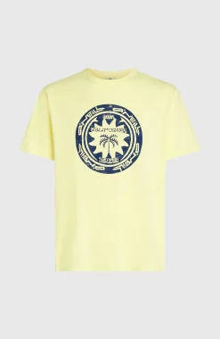Homme O'Neill T-Shirts|Protection Anti-Uv-HommesT-shirt Must-Have Graphic| Jaune