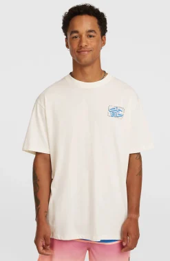 Homme O'Neill T-Shirts|Protection Anti-Uv-HommesT-shirt Photo Back Print| Blanc