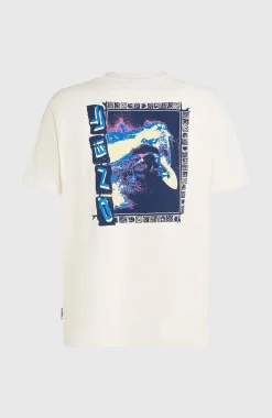 Homme O'Neill T-Shirts|Protection Anti-Uv-HommesT-shirt Photo Back Print| Blanc