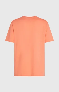 Homme O'Neill T-Shirts|Protection Anti-Uv-HommesT-shirt Slub Chest Pocket| Orange