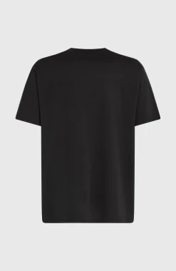 Homme O'Neill T-Shirts|Protection Anti-Uv-HommesT-shirt Slub Chest Pocket| Noire
