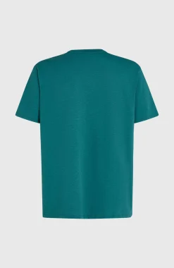 Homme O'Neill T-Shirts|Protection Anti-Uv-HommesT-shirt Slub Chest Pocket| Vert
