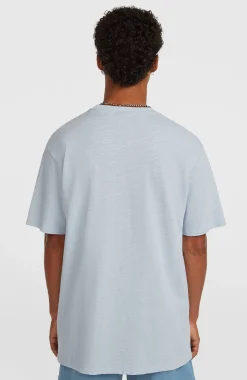 Homme O'Neill T-Shirts|Protection Anti-Uv-HommesT-shirt Slub Chest Pocket| Bleu