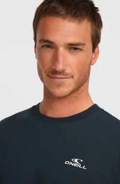 Homme O'Neill T-Shirts|Protection Anti-Uv-HommesT-shirt Small Logo| Bleu