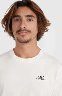 Homme O'Neill T-Shirts|Protection Anti-Uv-HommesT-shirt Small Logo| Blanc