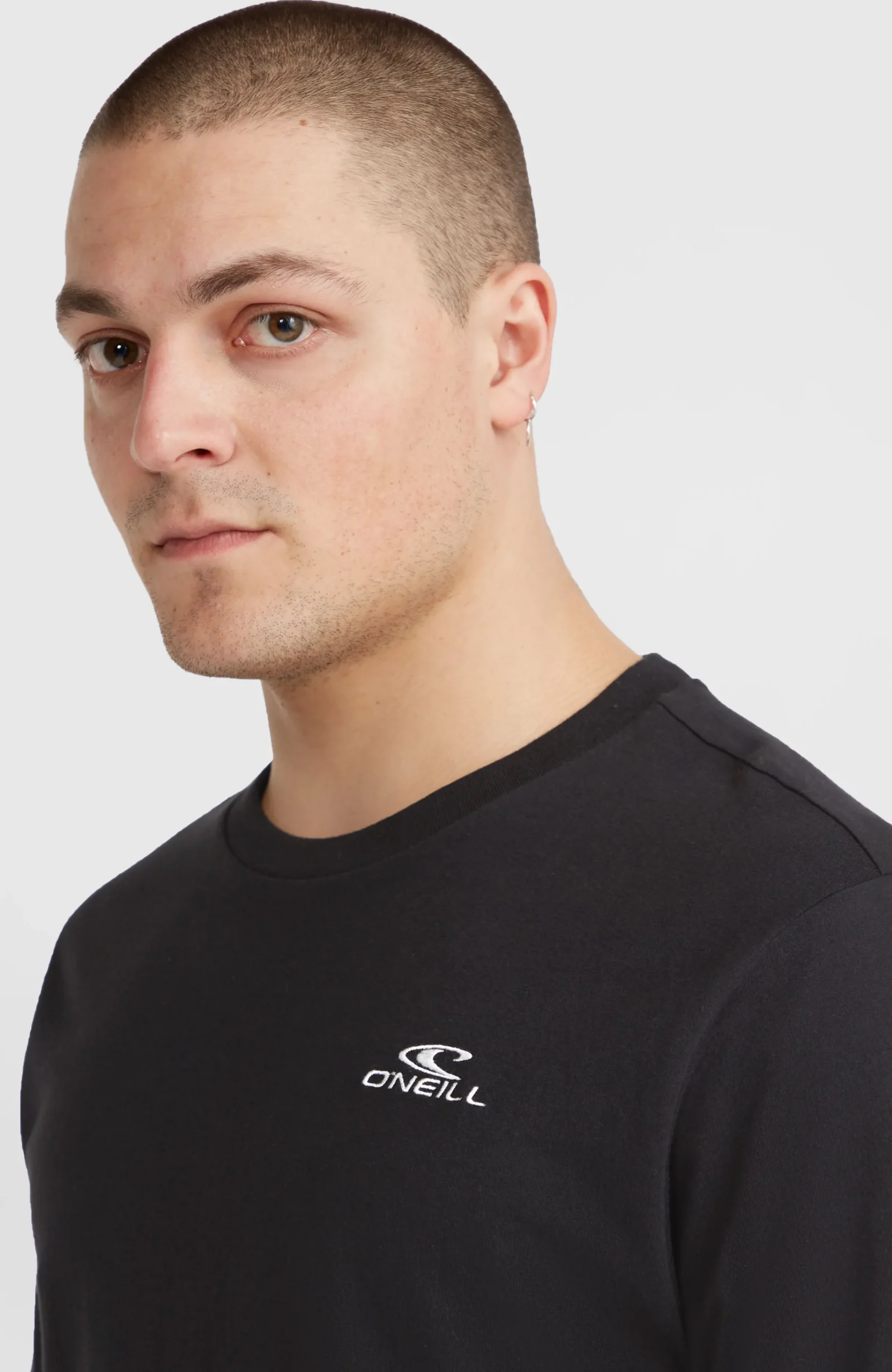 Homme O'Neill T-Shirts|Protection Anti-Uv-HommesT-shirt Small Logo| Noire