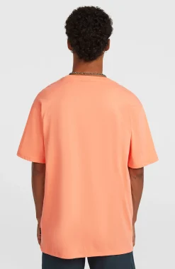 Homme O'Neill T-Shirts|Protection Anti-Uv-HommesT-shirt Small Logo| Orange