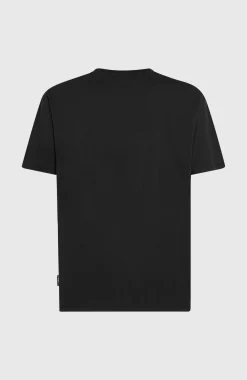 Homme O'Neill T-Shirts|Protection Anti-Uv-HommesT-shirt Uni Flower| Noire