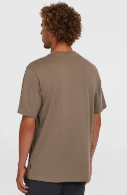 Homme O'Neill T-Shirts|Protection Anti-Uv-HommesT-shirt Original Cali Logo| Brun