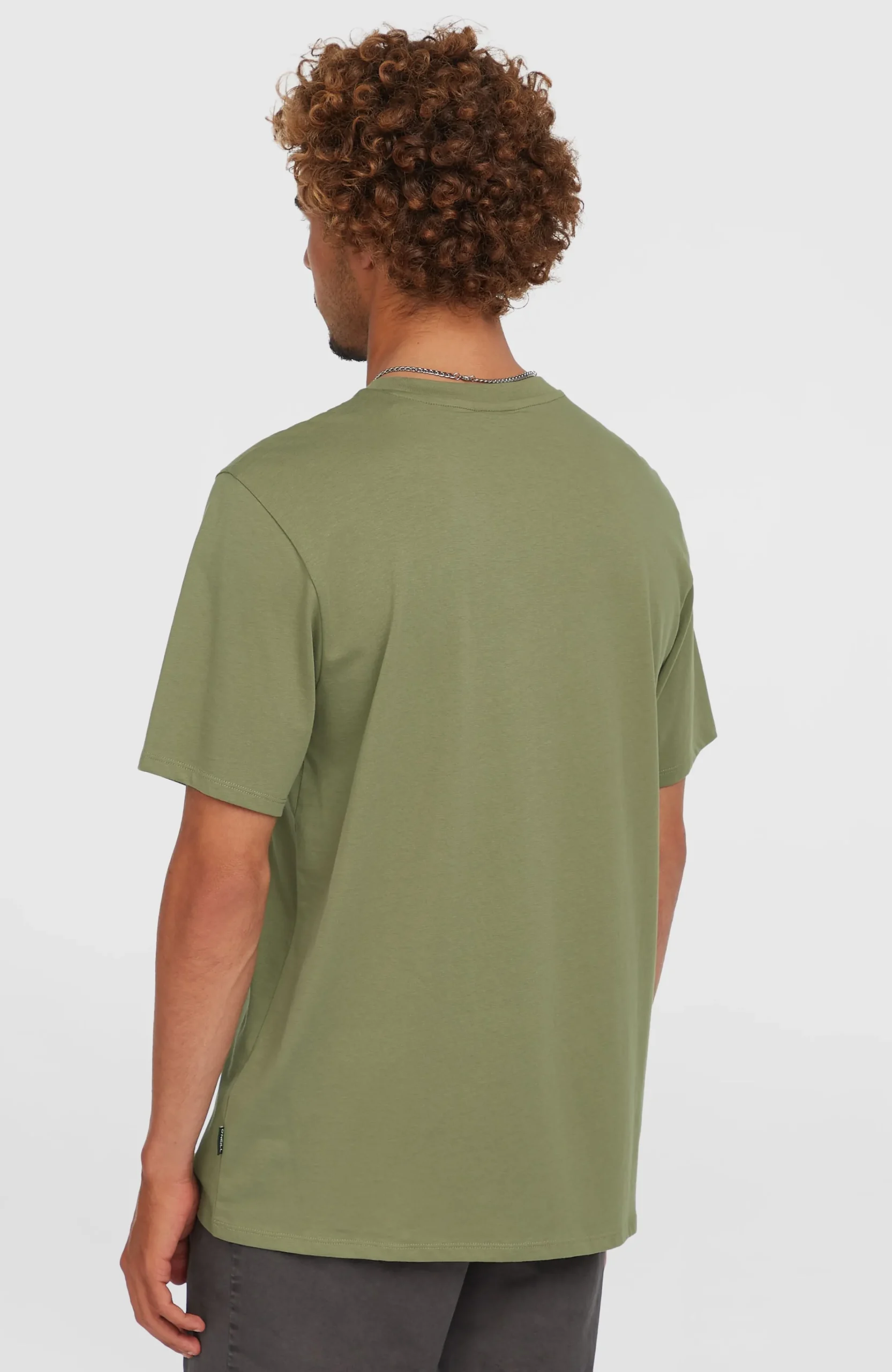 Homme O'Neill T-Shirts|Protection Anti-Uv-HommesT-shirt Original Cali Logo| Vert