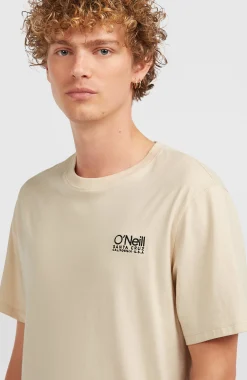 Homme O'Neill T-Shirts|Protection Anti-Uv-HommesT-shirt Original Cali Logo| Beige