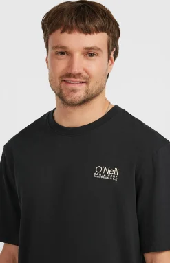 Homme O'Neill T-Shirts|Protection Anti-Uv-HommesT-shirt Original Cali Logo| Noire
