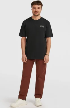 Homme O'Neill T-Shirts|Protection Anti-Uv-HommesT-shirt Original Cali Logo| Noire