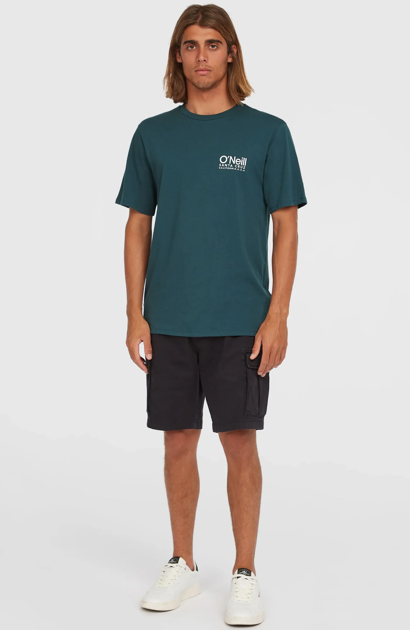 Homme O'Neill T-Shirts|Protection Anti-Uv-HommesT-shirt Original Cali Logo| Bleu