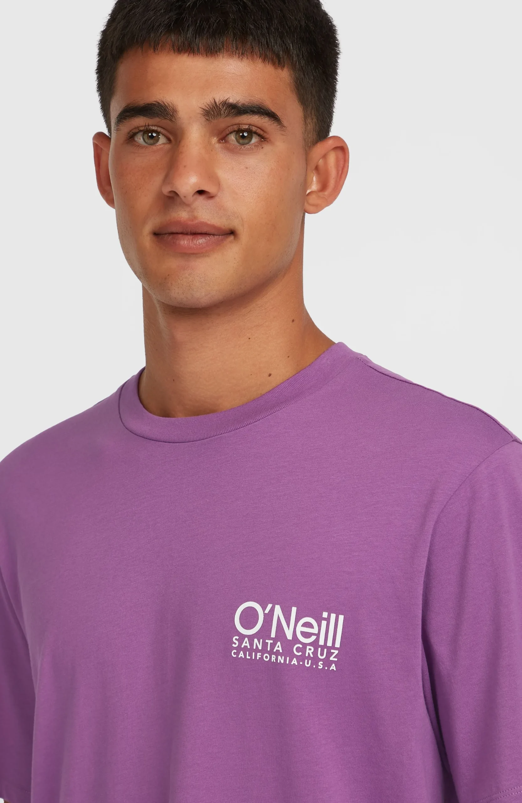 Homme O'Neill T-Shirts|Protection Anti-Uv-HommesT-shirt Original Cali Logo| Violet