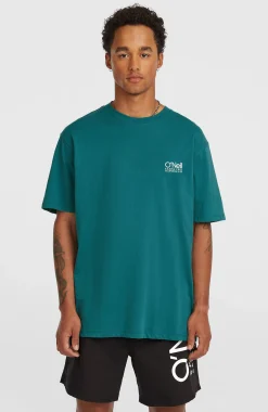 Homme O'Neill T-Shirts|Protection Anti-Uv-HommesT-shirt Original Cali| Vert