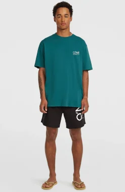 Homme O'Neill T-Shirts|Protection Anti-Uv-HommesT-shirt Original Cali| Vert