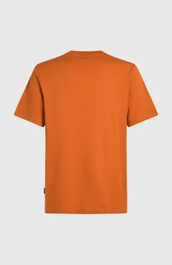 Homme O'Neill T-Shirts|Protection Anti-Uv-HommesT-shirt Original Cali Logo| Orange