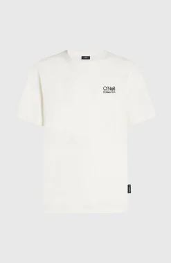 Homme O'Neill T-Shirts|Protection Anti-Uv-HommesT-shirt Original Cali Logo| Blanc