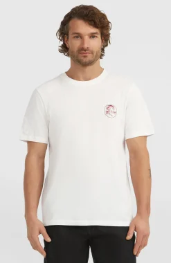 Homme O'Neill T-Shirts|Protection Anti-Uv-HommesT-shirt O'Riginals Back-Print| Blanc