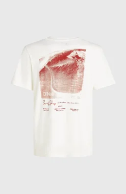 Homme O'Neill T-Shirts|Protection Anti-Uv-HommesT-shirt O'Riginals Back-Print| Blanc