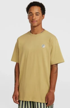 Homme O'Neill T-Shirts|Protection Anti-Uv-HommesT-shirt O'Riginals Badge| Beige