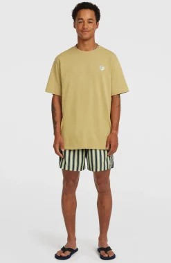 Homme O'Neill T-Shirts|Protection Anti-Uv-HommesT-shirt O'Riginals Badge| Beige