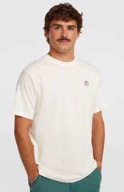 Homme O'Neill T-Shirts|Protection Anti-Uv-HommesT-shirt O'Riginals Badge| Blanc