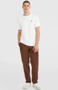 Homme O'Neill T-Shirts|Protection Anti-Uv-HommesT-shirt O'Riginals Badge| Blanc