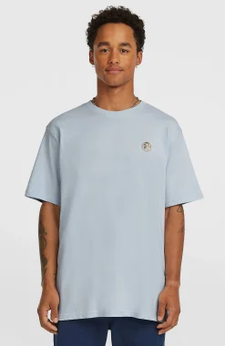 Homme O'Neill T-Shirts|Protection Anti-Uv-HommesT-shirt O'Riginals Badge| Bleu