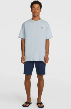 Homme O'Neill T-Shirts|Protection Anti-Uv-HommesT-shirt O'Riginals Badge| Bleu