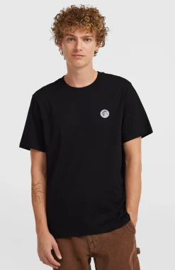 Homme O'Neill T-Shirts|Protection Anti-Uv-HommesT-shirt O'Riginals Badge| Noire