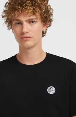 Homme O'Neill T-Shirts|Protection Anti-Uv-HommesT-shirt O'Riginals Badge| Noire