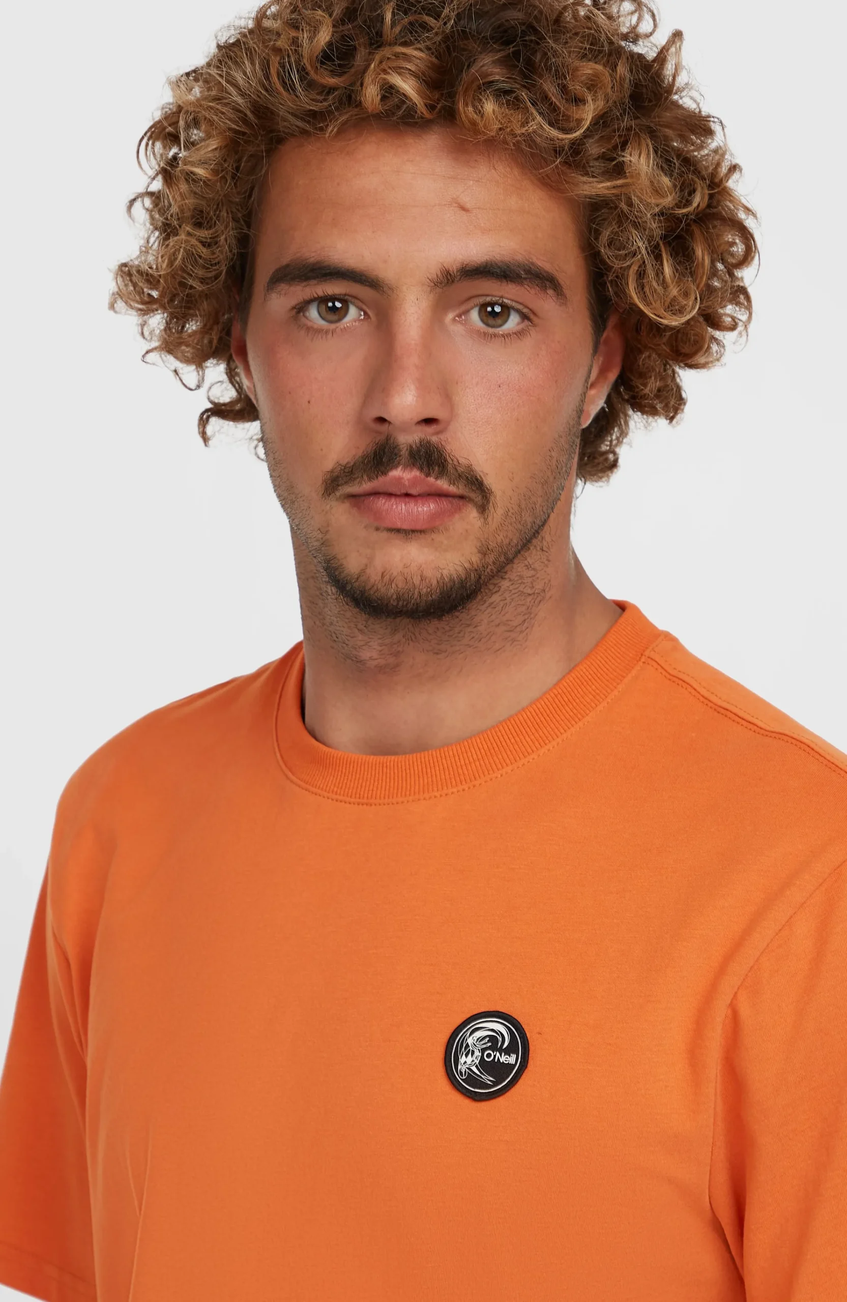 Homme O'Neill T-Shirts|Protection Anti-Uv-HommesT-shirt O'Riginals Badge| Orange