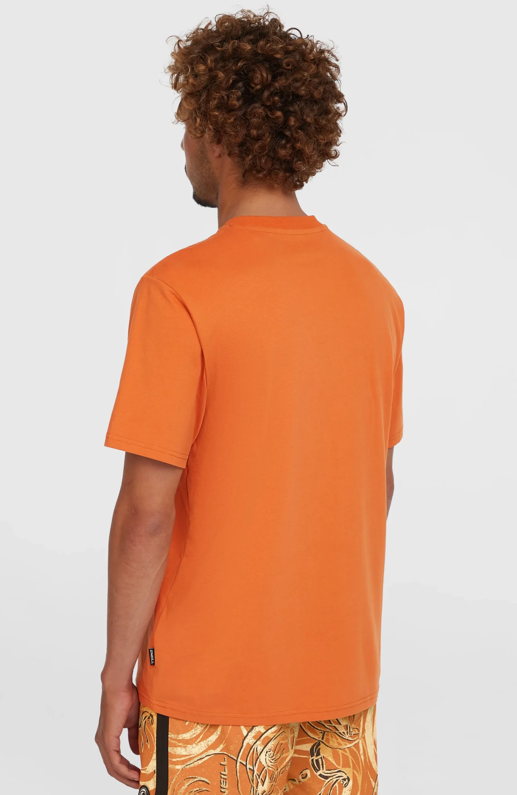 Homme O'Neill T-Shirts|Protection Anti-Uv-HommesT-shirt O'Riginals Badge| Orange