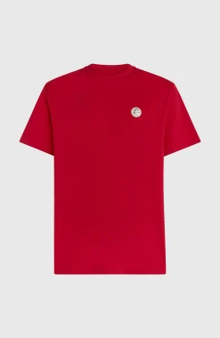 Homme O'Neill T-Shirts|Protection Anti-Uv-HommesT-shirt O'Riginals Badge| Rouge