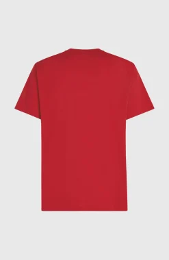 Homme O'Neill T-Shirts|Protection Anti-Uv-HommesT-shirt O'Riginals Badge| Rouge