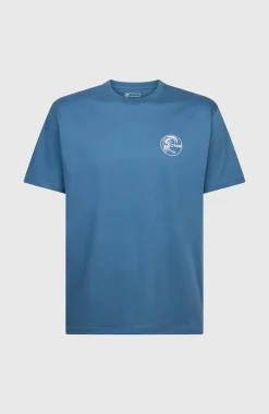 Homme O'Neill T-Shirts|Protection Anti-Uv-HommesT-shirt O'Riginals Chest Print| Bleu