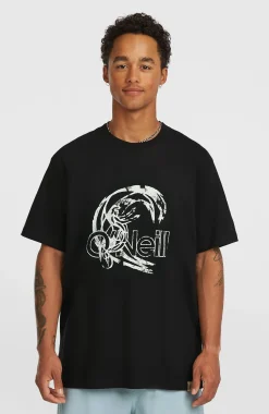 Homme O'Neill T-Shirts|Protection Anti-Uv-HommesT-shirt O'Riginals Circle Surfer| Noire