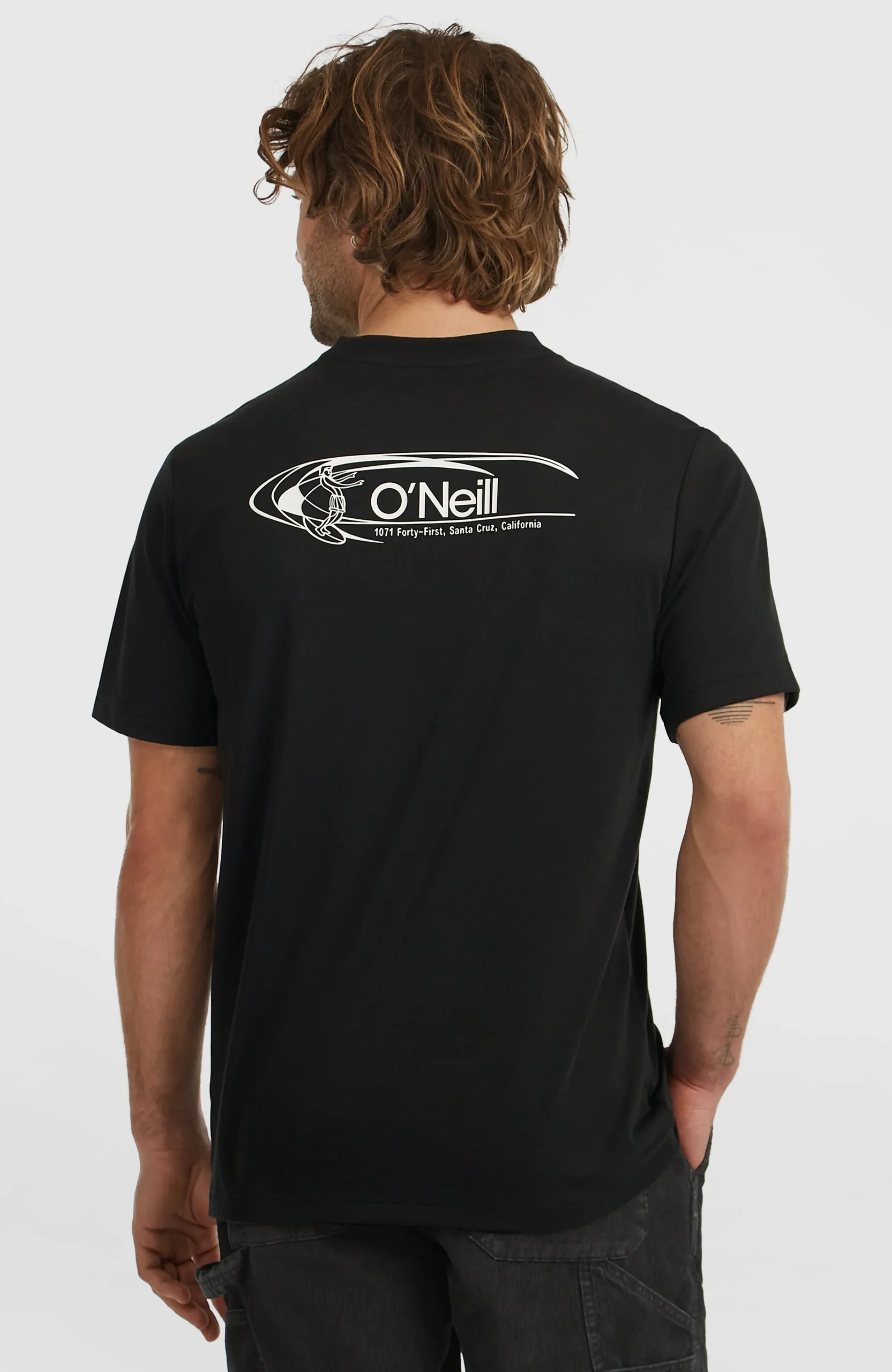 Homme O'Neill T-Shirts|Protection Anti-Uv-HommesT-shirt O'Riginals Hybrid| Noire