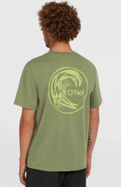 Homme O'Neill T-Shirts|Protection Anti-Uv-HommesT-shirt O'Riginals Hybrid| Vert