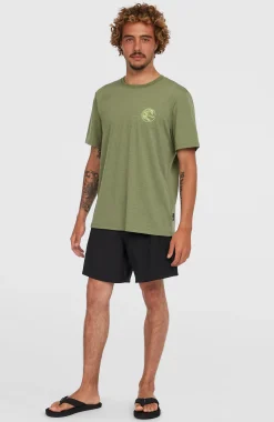Homme O'Neill T-Shirts|Protection Anti-Uv-HommesT-shirt O'Riginals Hybrid| Vert