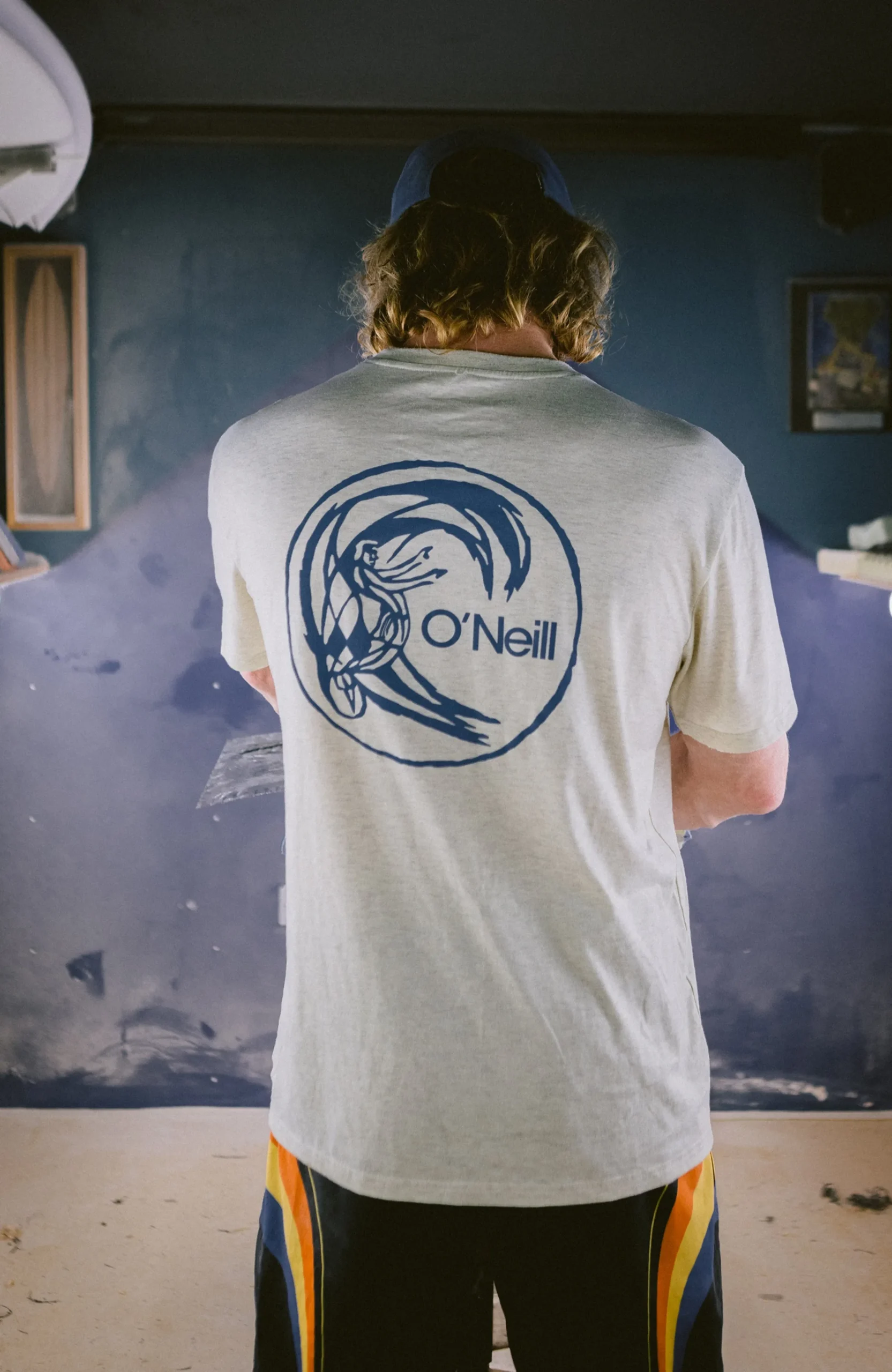 Homme O'Neill T-Shirts|Protection Anti-Uv-HommesT-shirt O'Riginals Hybrid| Beige