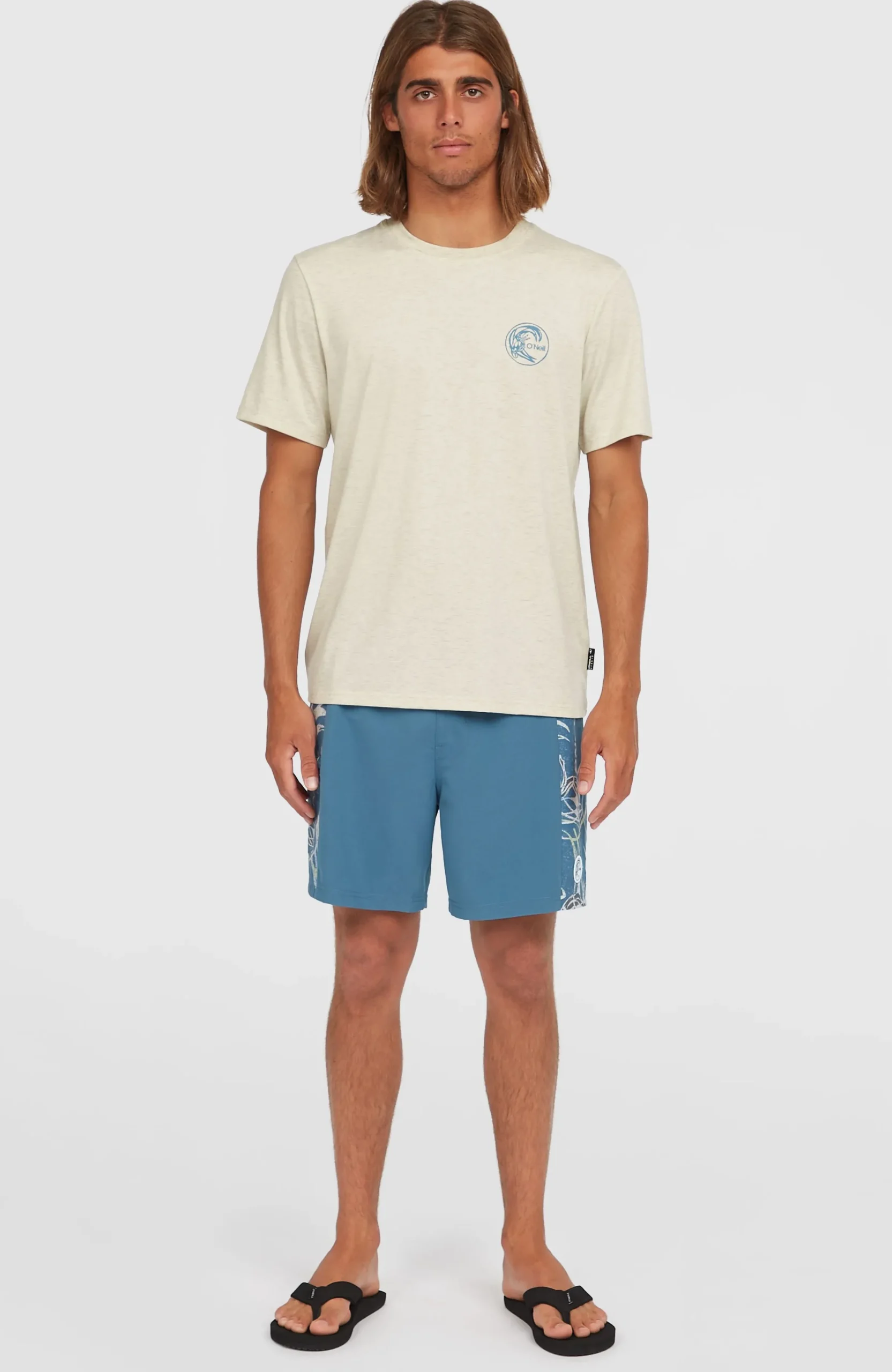 Homme O'Neill T-Shirts|Protection Anti-Uv-HommesT-shirt O'Riginals Hybrid| Beige