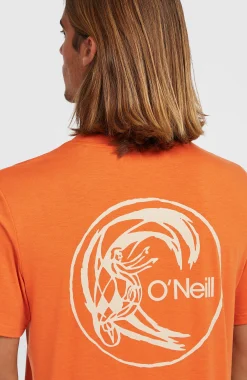 Homme O'Neill T-Shirts|Protection Anti-Uv-HommesT-shirt O'Riginals Hybrid| Orange