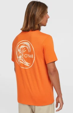 Homme O'Neill T-Shirts|Protection Anti-Uv-HommesT-shirt O'Riginals Hybrid| Orange